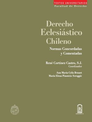 cover image of Derecho Eclesiástico Chileno